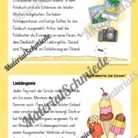 Abschreibkartei: Thema Sommer (Vorschau 05)