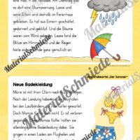 Abschreibkartei: Thema Sommer (Vorschau 06)