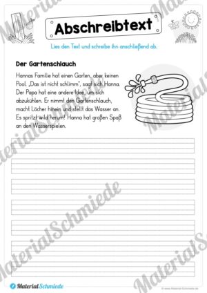 10 Abschreibtexte zum Sommer (Vorschau 04)