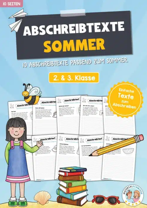 10 Abschreibtexte zum Sommer