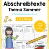 10 Abschreibtexte: Thema Sommer [Digital]