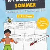 10 Fehlertexte: Thema Sommer