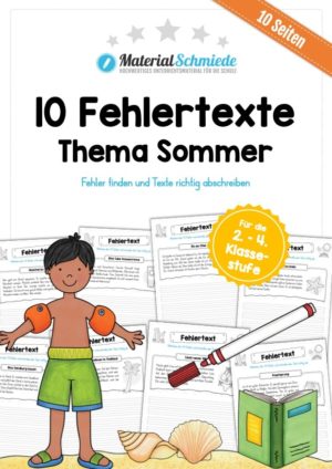 10 Fehlertexte zum Sommer