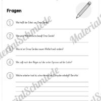 4 Geschichten zum Sommer (Der Wetterfrosch ist online - Fragen)