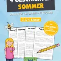4 Geschichten zum Sommer (mit Aufgaben)