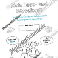 Lese- & Rätselheft zum Sommer (1. & 2. Klasse) - Arbeitsblatt 01