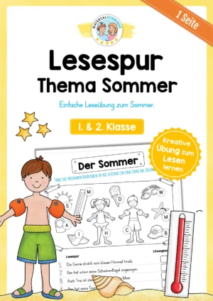 Lesespur Sommer (1. & 2. Klasse)