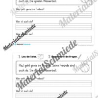 Mini-Heft: Lesetexte Sommer (1. Klasse) - Vorschau 03