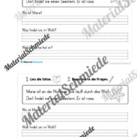 Mini-Heft: Lesetexte Sommer (1. Klasse) - Vorschau 04