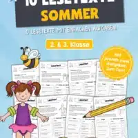10 Lesetexte zum Sommer mit Aufgaben