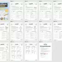 10 Lesetexte zum Sommer mit Aufgaben (Überblick)