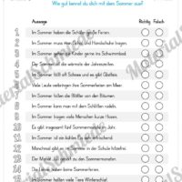 10 Leseübungen zum Sommer (Vorschau: Sommer-Quiz)