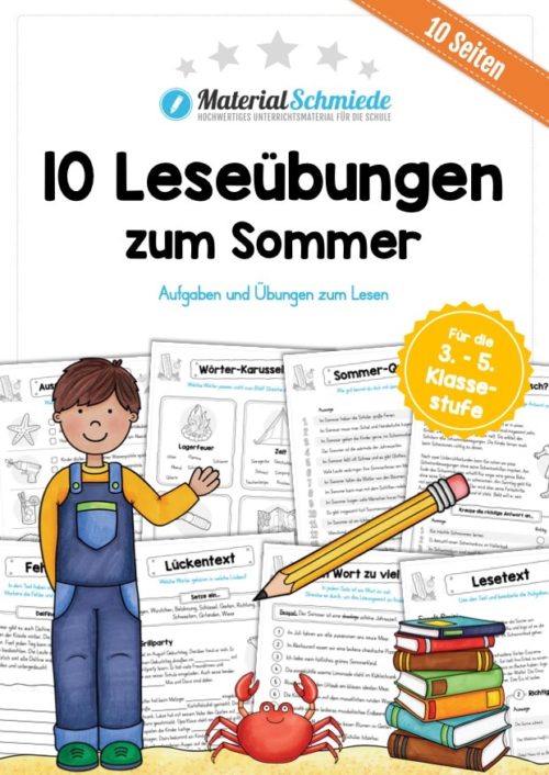 10 Leseübungen zum Sommer