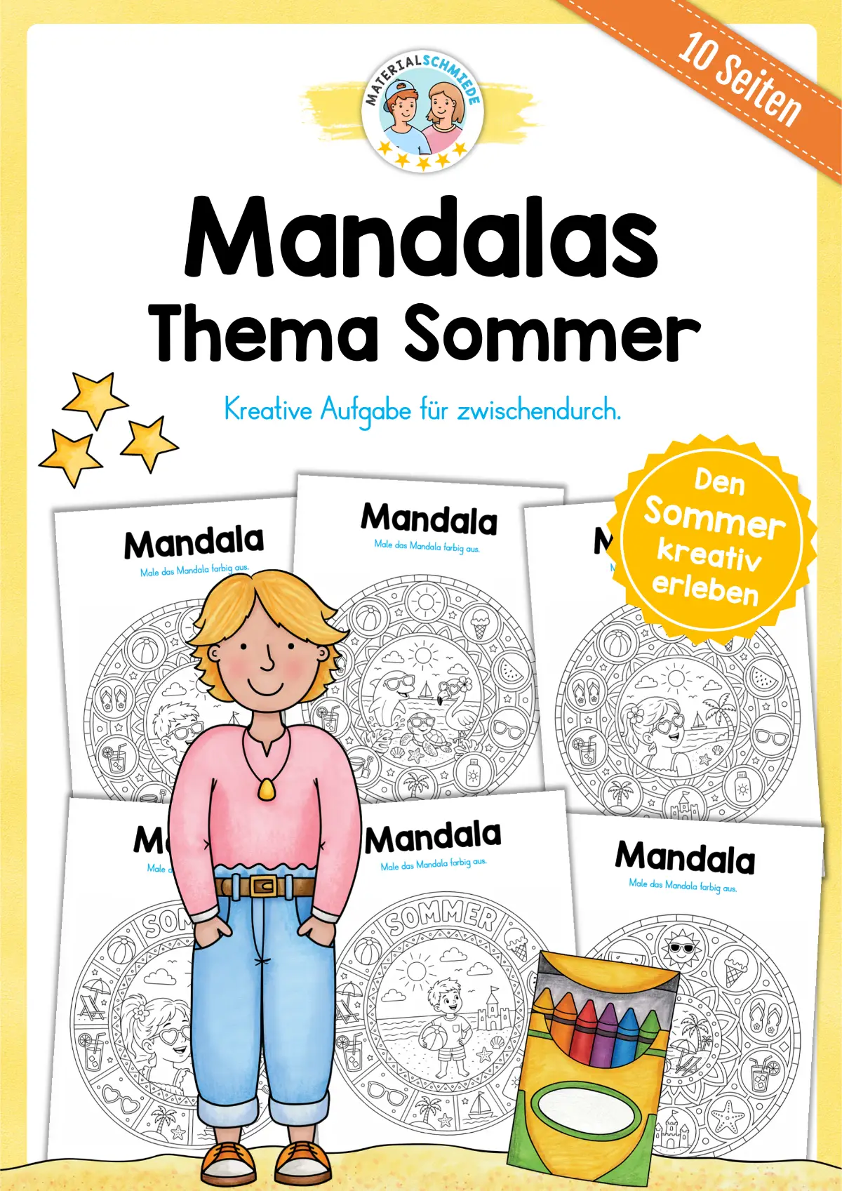 Mandalas zum Sommer
