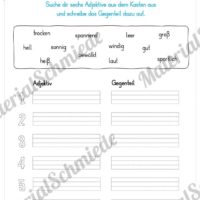 Materialpaket Sommer (25 Deutsch Arbeitsblätter) - Vorschau 09