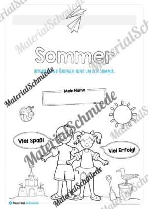 Materialpaket Sommer: 1. Klasse (Vorschau 01)