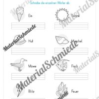 Materialpaket Sommer: 1. Klasse (Vorschau 04)