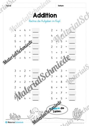 Materialpaket Sommer: 1. Klasse (Vorschau 05)