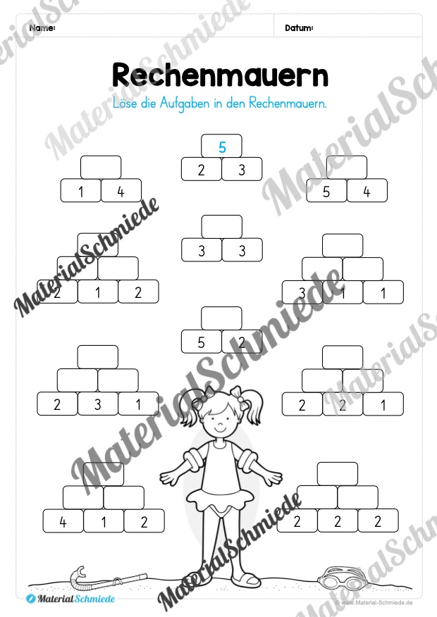 Materialpaket Sommer: 1. Klasse (Vorschau 15)