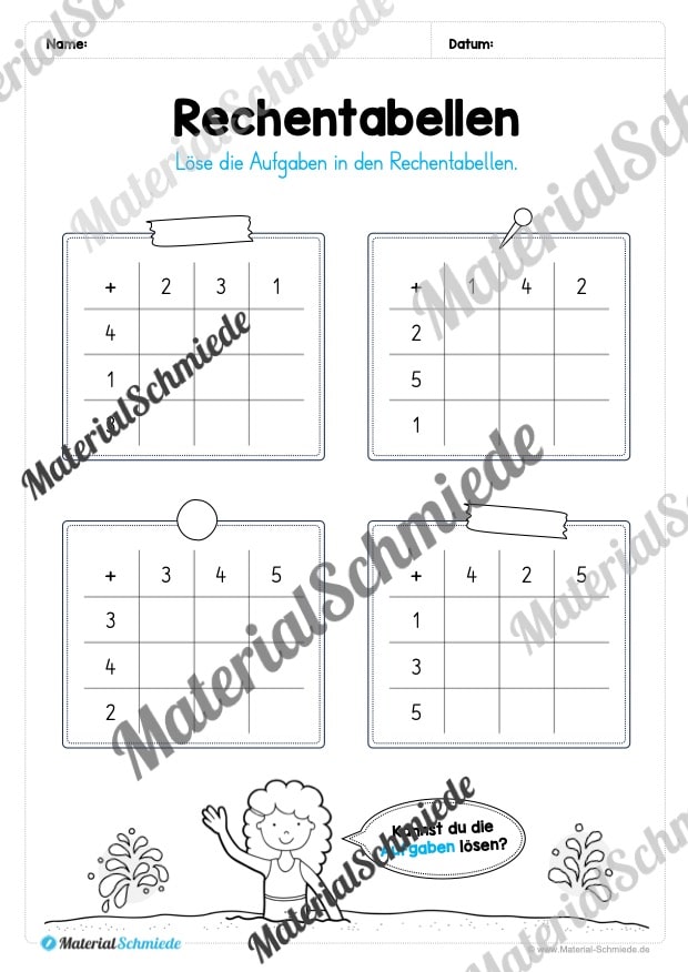 Materialpaket Sommer: 1. Klasse (Vorschau 18)