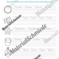 Materialpaket Sommer: 2. Klasse (Vorschau 02)