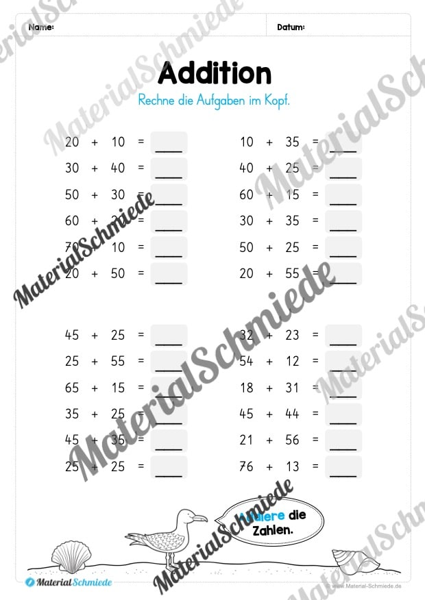 Materialpaket Sommer: 2. Klasse (Vorschau 05)