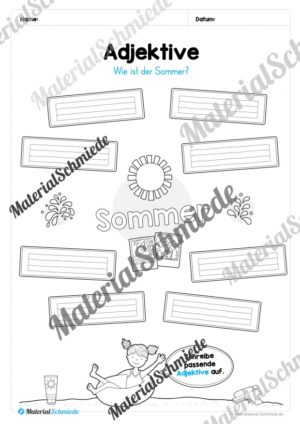 Materialpaket Sommer: 2. Klasse (Vorschau 18)