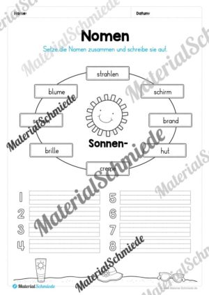 Materialpaket Sommer: 2. Klasse (Vorschau 21)