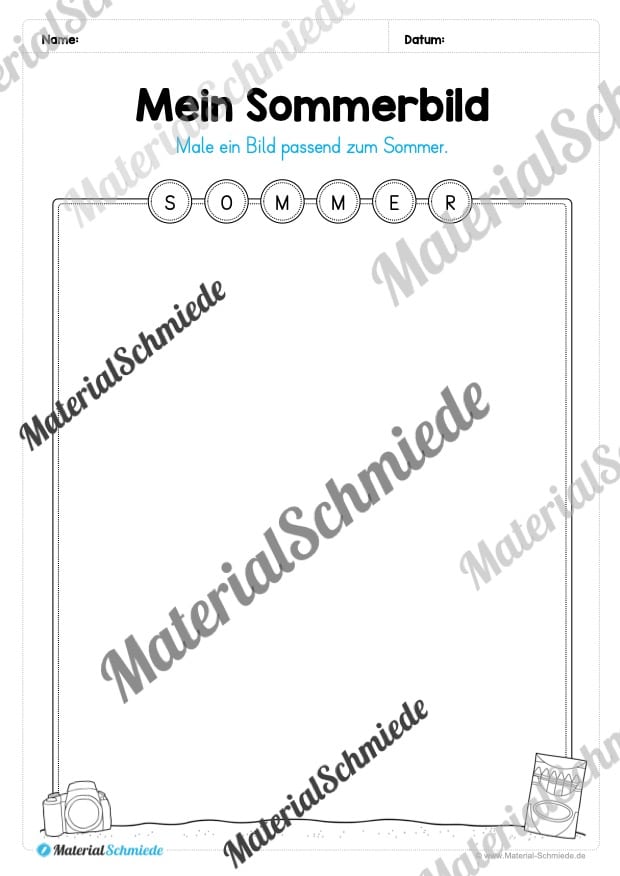 Materialpaket Sommer: 2. Klasse (Vorschau 26)