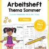 Arbeitsheft Sommer: 2. Klasse (25 Arbeitsblätter) [Digital]