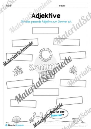 Materialpaket Sommer: 3. Klasse (Vorschau 02)