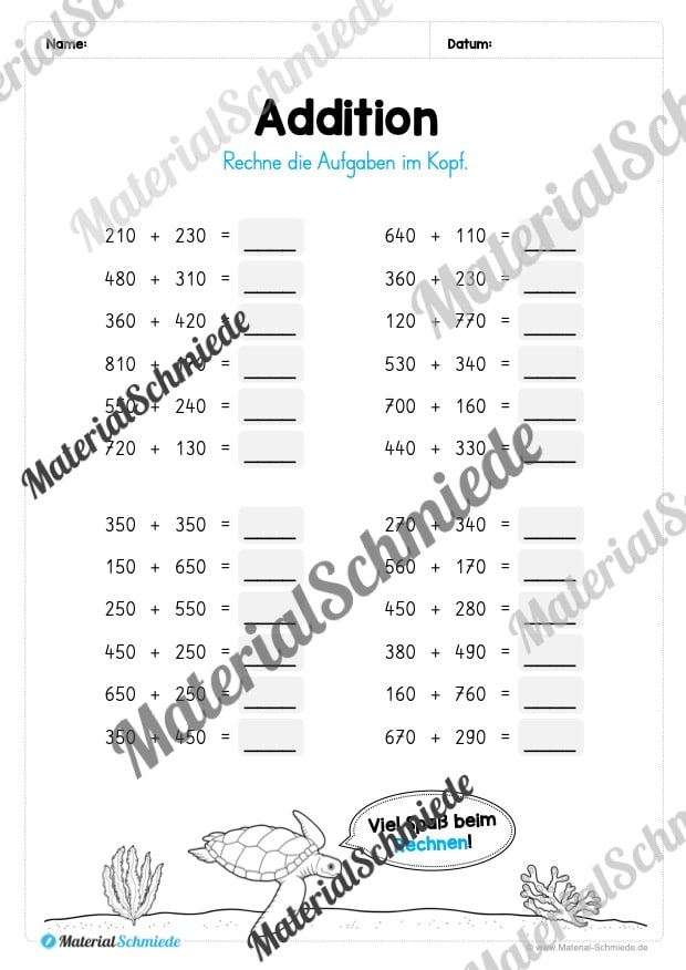 Materialpaket Sommer: 3. Klasse (Vorschau 03)