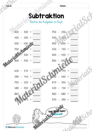 Materialpaket Sommer: 3. Klasse (Vorschau 05)