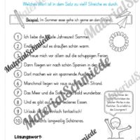 Materialpaket Sommer: 3. Klasse (Vorschau 11)