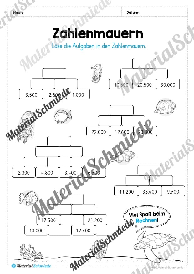 Materialpaket Sommer: 4. Klasse (Vorschau 02)