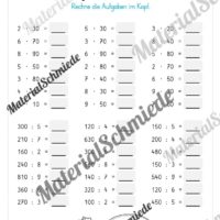 Materialpaket Sommer: 4. Klasse (Vorschau 05)