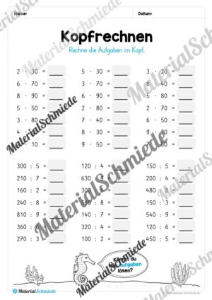 Materialpaket Sommer: 4. Klasse (Vorschau 05)