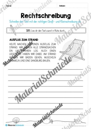 Materialpaket Sommer: 4. Klasse (Vorschau 06)