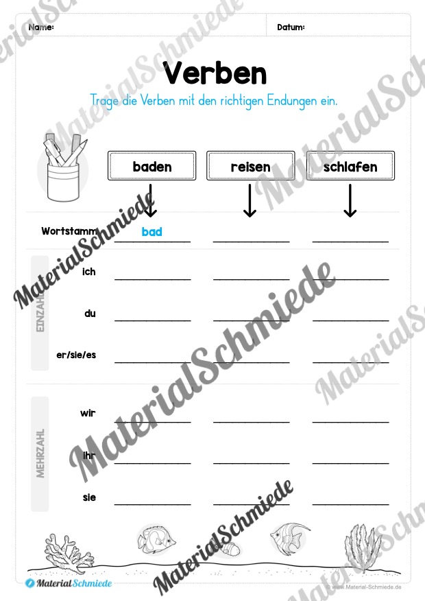 Materialpaket Sommer: 4. Klasse (Vorschau 21)