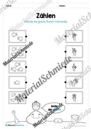 Materialpaket Sommer: Vorschule (Vorschau 15)