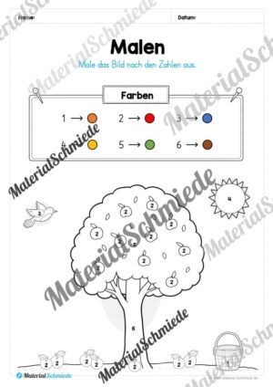 Materialpaket Sommer: Vorschule (Vorschau 19)