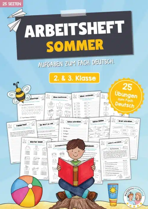Materialpaket Sommer: Deutsch (2/3 Klasse)