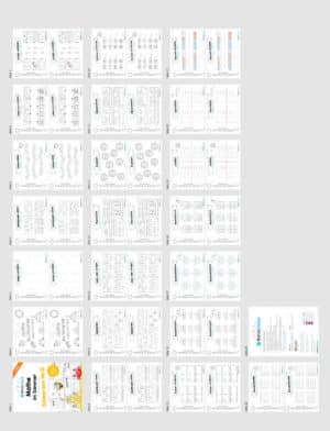 Mini-Heft: Mathe im Sommer (Zahlenraum bis 10) – Überblick)