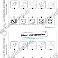 Mathe Übungen Sommer - Zahlenraum bis 10 (Vorschau 03)