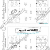 Mathe Übungen Sommer - Zahlenraum bis 10 (Vorschau 04)