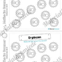 Mathe Übungen Sommer - Zahlenraum bis 10 (Vorschau 09)