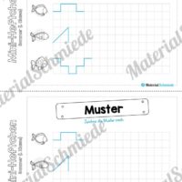 Mini-Heft: Sommer für die 1. Klasse (Muster fortführen)