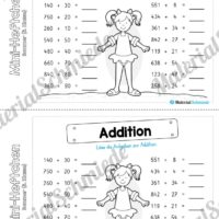 Mini-Heft: Sommer für die 3. Klasse (Klassische Addition)