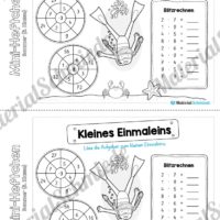 Mini-Heft: Sommer für die 3. Klasse (Kleines Einmaleins)
