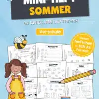 Mini-Heft: Sommer für die Vorschule (20 Arbeitsblätter)